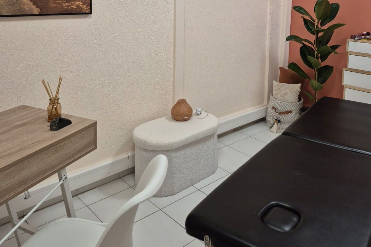 Cabinet ostéopathie Cannes Montfleury - détail salle de soin